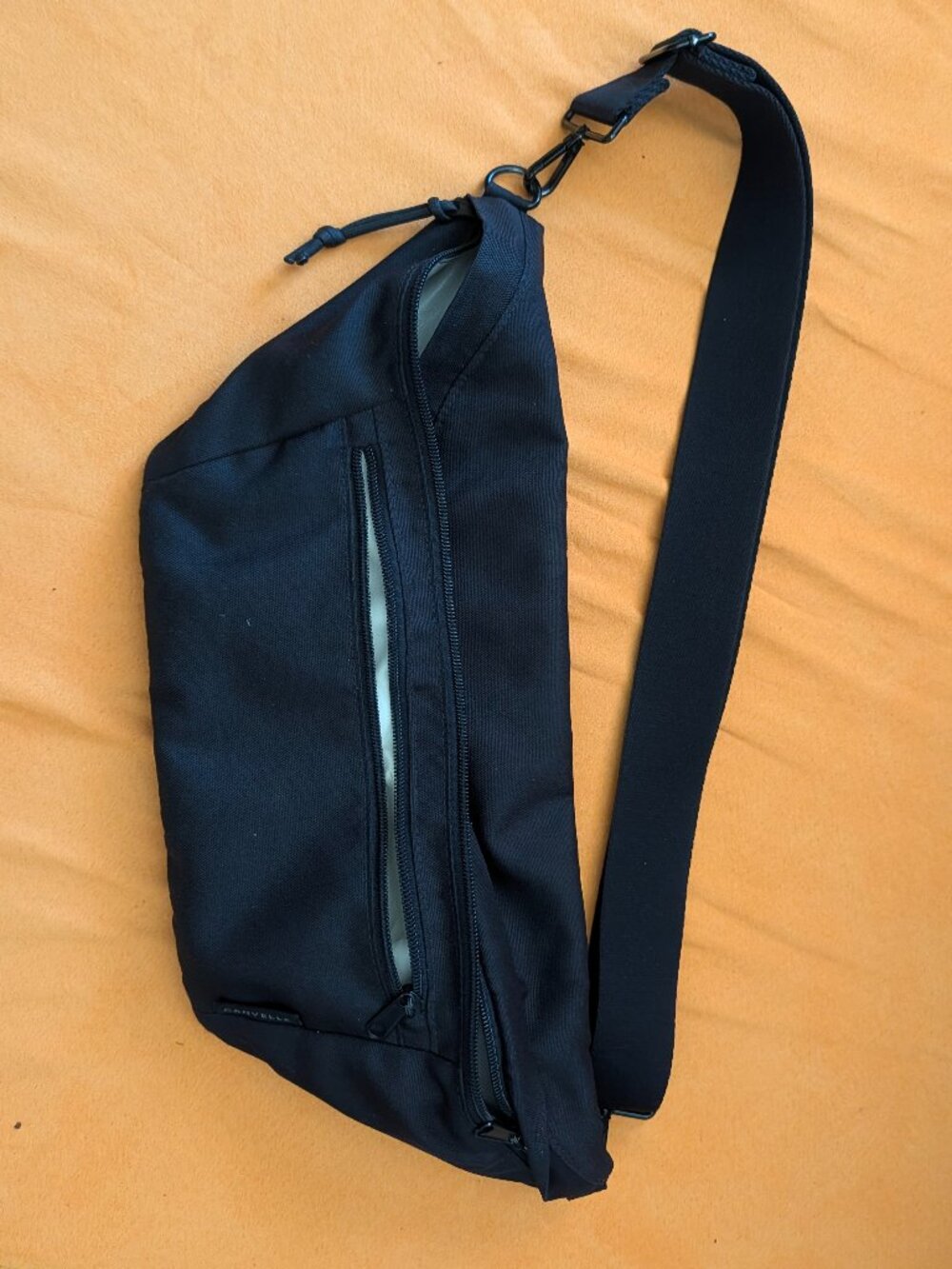 Oversized Fanny Pack - Black on Black